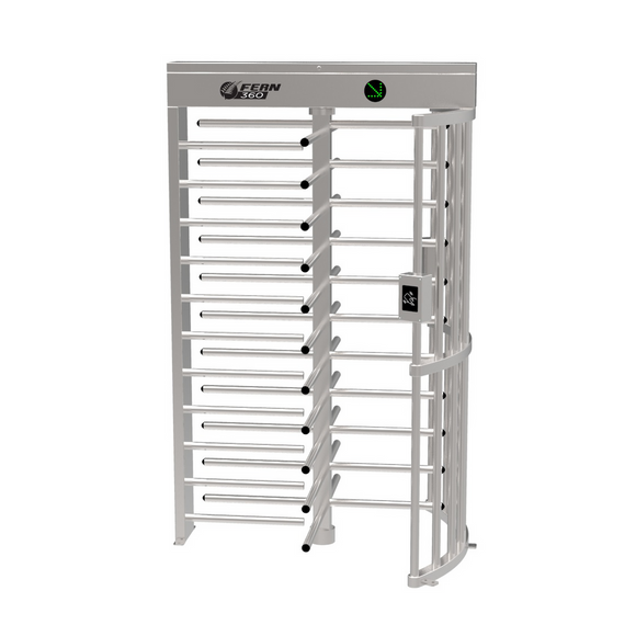 FGES-RTFH600-1 - FERN360 - Full Height Stainless Steel Rotor Turnstile