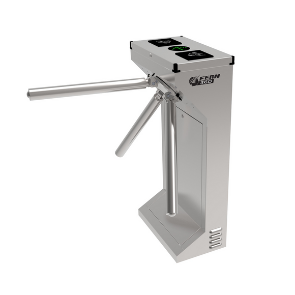 FGES-TT550-1- FERN360 - Stainless Steel Tripod Turnstile, Fully Automatic