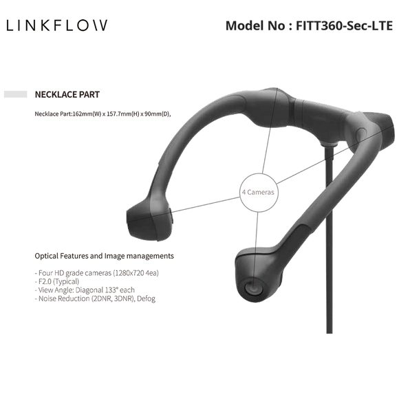 FITT360-Sec-LTE - Linkflow - FITT360 Body Worn Security