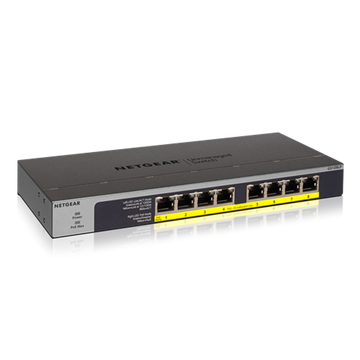 Netgear GS108LP-100AJS 8-Port PoE/PoE+ Gigabit Ethernet