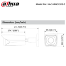 DH-HAC-HFW3231E-Z - Dahua - 1080P Starlight HDCVI Bullet Motorized Camera