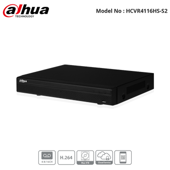 HCVR4116HS-S2 - Dahua - 16ch HD-CVI Digital Video Recorder (NO HDD)
