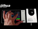 DHI-KTP01-F - Dahua - IP Intercom Kit, Door Station, 7" Monitor, Switch, Flush Mount-2