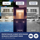 IT-WifiCAM - Camera with Solar Panel + WiFi 4MP AI Night Vision Security Camera, SD & Cloud Storage