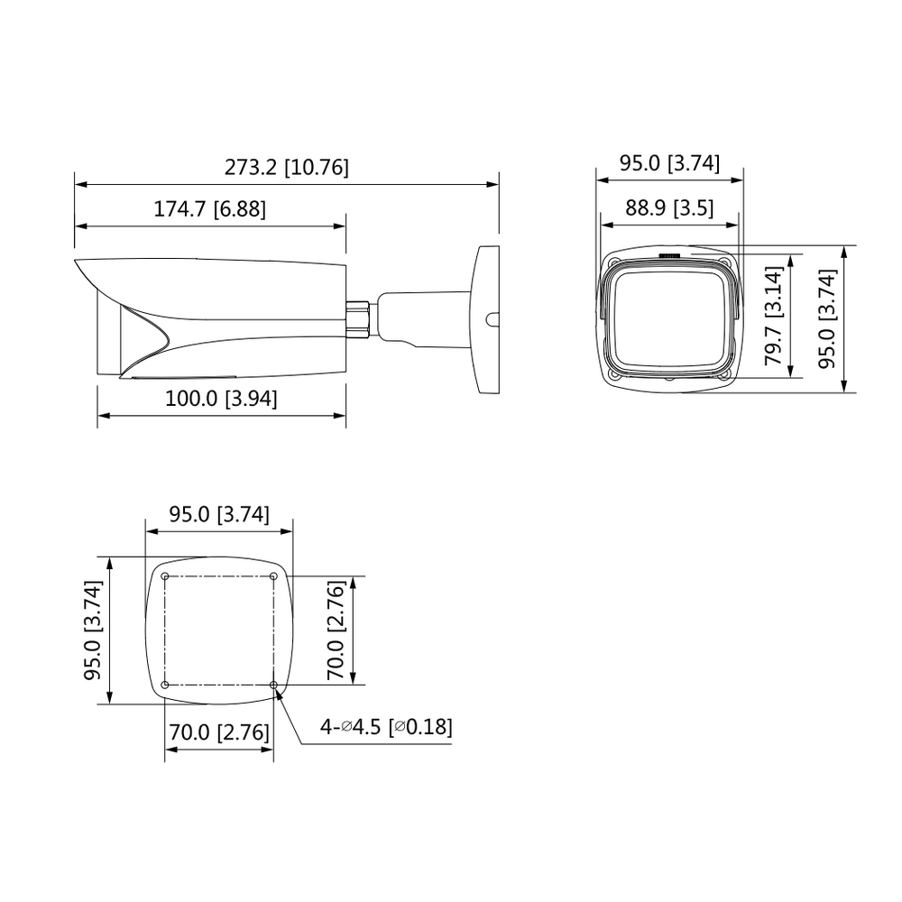 IPC-HFW5241EP-Z12E - Dahua - 5.3-64mm 12x Zoom 2MP Bullet Wizmind 150m IR ePoE WDR