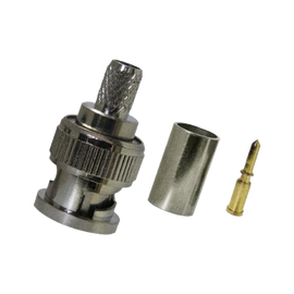 ITBNC-Z - BNC Male Crimp, Zinc Alloy