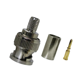 ITBNC-Z - BNC Male Crimp, Zinc Alloy