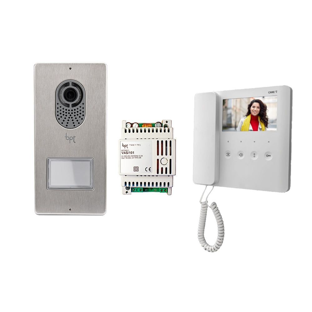 LVC-AGTV-KIT - BPT - LITHOS + AGT V - Video Intercom Kit | Essential ...