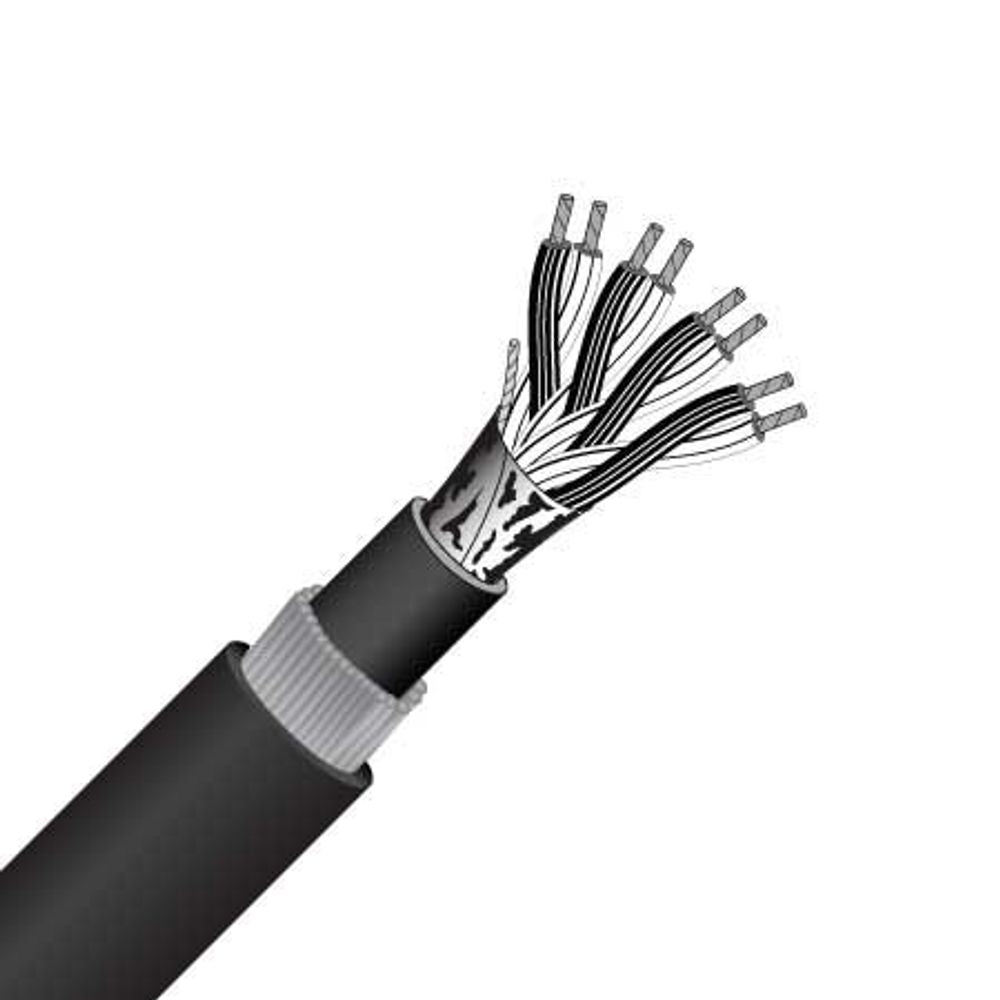 4 Pair, 0.5mm², CS, SWA, Instrumentation Cable (MAS5004CSSWA)