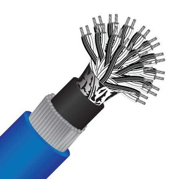 16 Pair, 0.5mm², CS, SWA, Blue, Instrumentation Cable (MAS5016CSSWA BLUE)