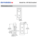 MT-BLE Enabled - dormakaba - Saflok MT RFID (Bluetooth enabled)