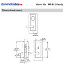 MT-BLE Ready - dormakaba - Saflok MT RFID (Bluetooth ready but not enabled)