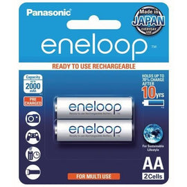 BK-3MCCE-2BA - Panasonic Rechargeable Battery AA 2 pack