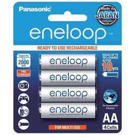 BK-3MCCE-4BA - Panasonic Rechargeable Battery AA 4 pack