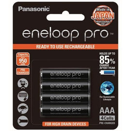 BK-4HCCE-4BT - Panasonic Rechargeable Battery AAA 4 pack 950mAh