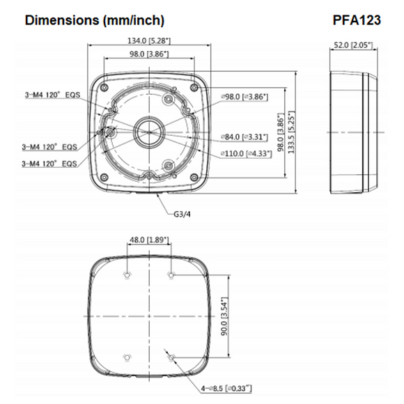 PFA123- Water-proof Junction Box