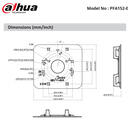 PFA152-E - Pole Mount Bracket