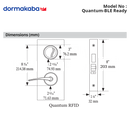 Quantum-BLE Ready - dormakaba - Saflok Quantum RFID (Bluetooth ready but not enabled)