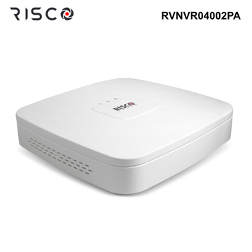 RVNVR04002PA - Risco - 4CH RISCO VUpoint PoE NVR No Hard Drive Installed