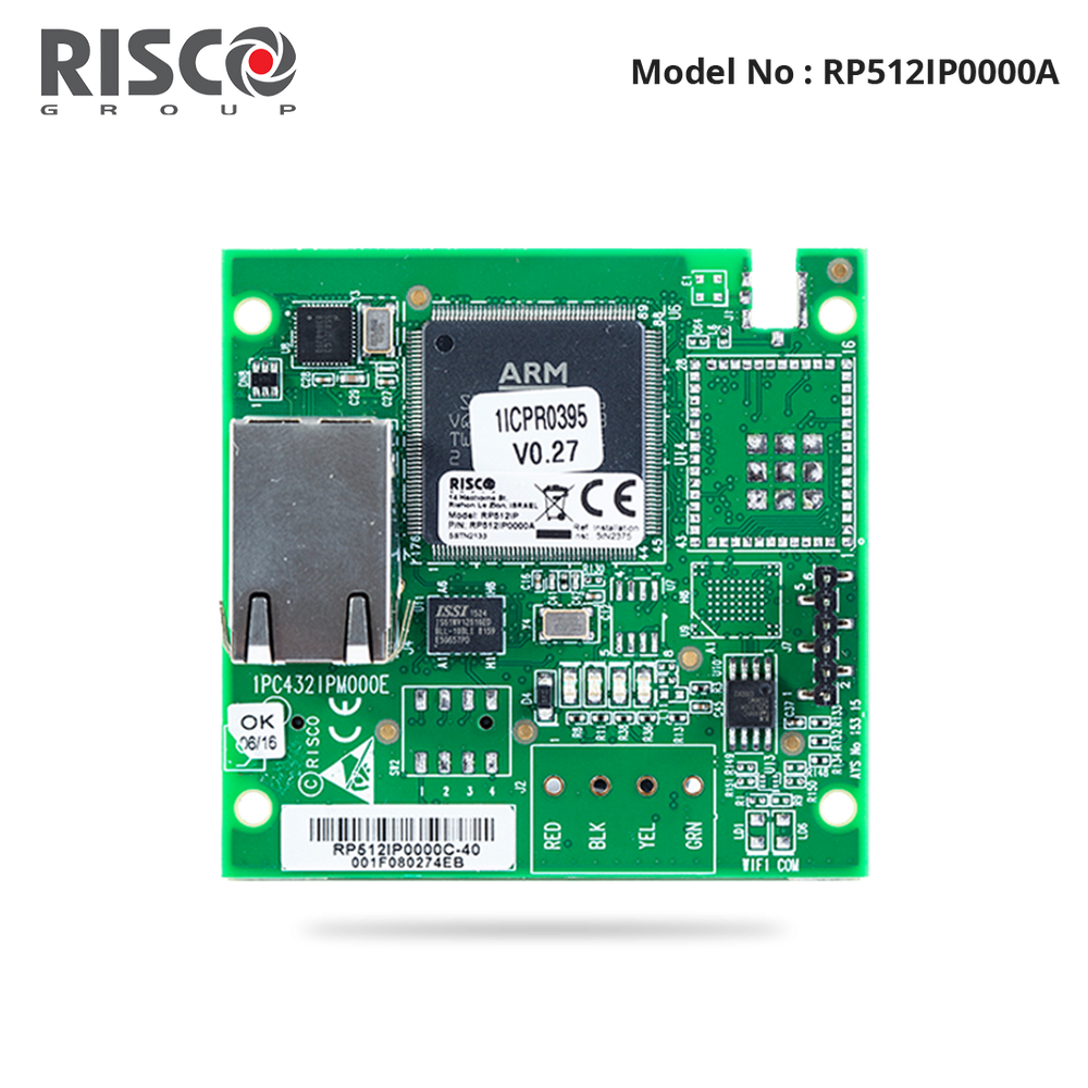 RP512IP0000A - Risco - Multi Socket IP Module | Essential Security Supplies