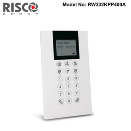 RW332KPP400A - Risco - Panda Wireless Keypad+Prox, 433MHz, White