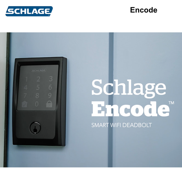 Schlage Encode - Smart Wi-Fi Deadbolt - Options Finish and Handles