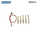 Schlage Encode - Smart Wi-Fi Deadbolt - Options Finish and Handles Encode Extension Kit from 47mm to 64mm