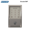 Schlage Encode - Smart Wi-Fi Deadbolt - Options Finish and Handles Encode Only Satin Nickel