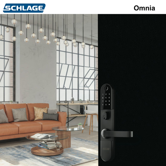 Omnia™ - Schlage - Smart Entry lock + Legge 990 SV Mortice Lock - Options