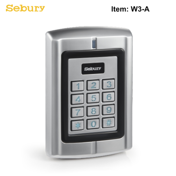 W3-A - Standalone Access Control, IP65 Waterproof Keypad, EM Reader