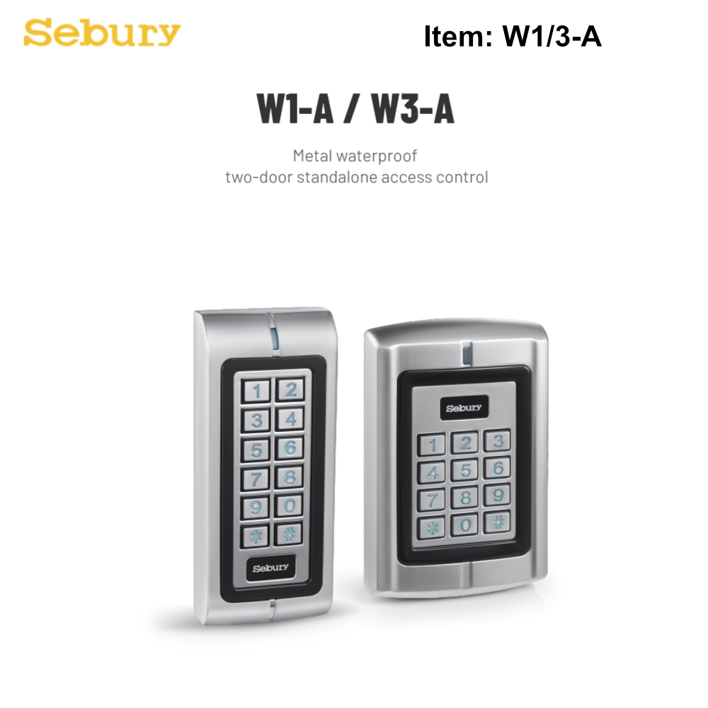 W1-A - Standalone Access Control, IP65 Waterproof Keypad