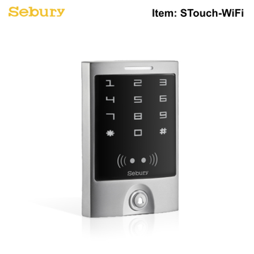STouch-WiFi - HID & EM Prox Card Reader & Touch PinPad Entry IP65