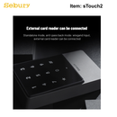 sTouch2 - HID & EM Prox Card Reader & Touch PinPad Entry IP68