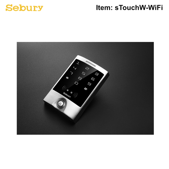 STouch-WiFi - HID & EM Prox Card Reader & Touch PinPad Entry IP65