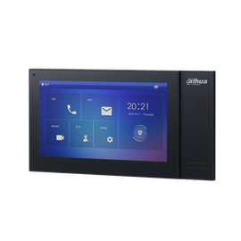 DHI-VTH2421FB-P - Dahua - IP Intercom Kit, Door Station, 7" Monitor, Switch, Flush Mount