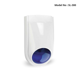 SL-300 - Outdoor Siren Blue Lens