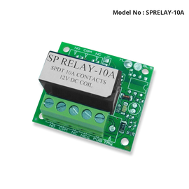 SPRELAY-10A - 10 Amp SPDT Relay Board