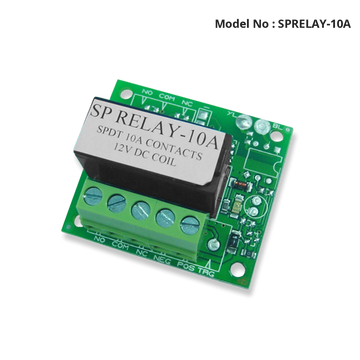 SPRELAY-10A - 10 Amp SPDT Relay Board