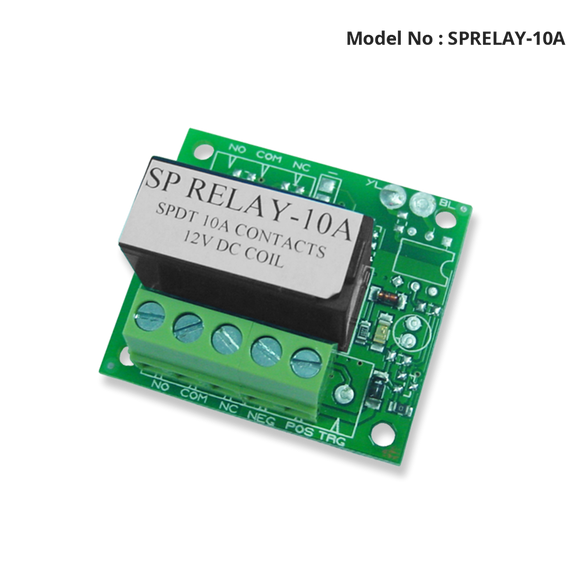 SPRELAY-10A - 10 Amp SPDT Relay Board