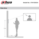 VTH1550CH - Dahua - IP Indoor 7" Monitor Touch Screen, Micro SD Card