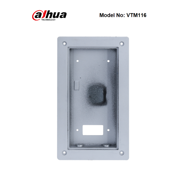 VTM116-01 - Dahua - Flush Mount Back box for VTO3221E- VTO6221E