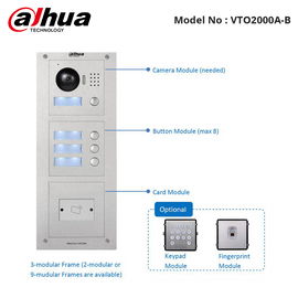 VTO2000A-B - Dahua Button Module