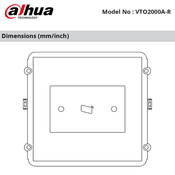 VTO2000A-R - Dahua Reader Module